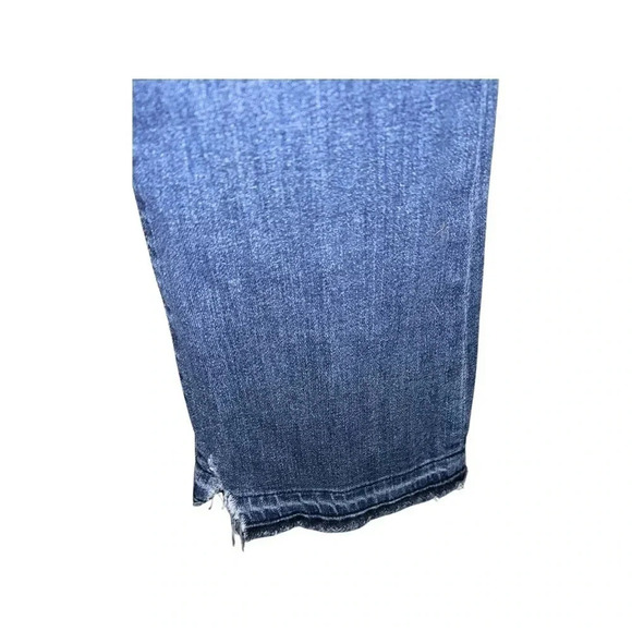 Frame Denim Dark Wash Le Crop Mini Boot Size 27 - Picture 8 of 9